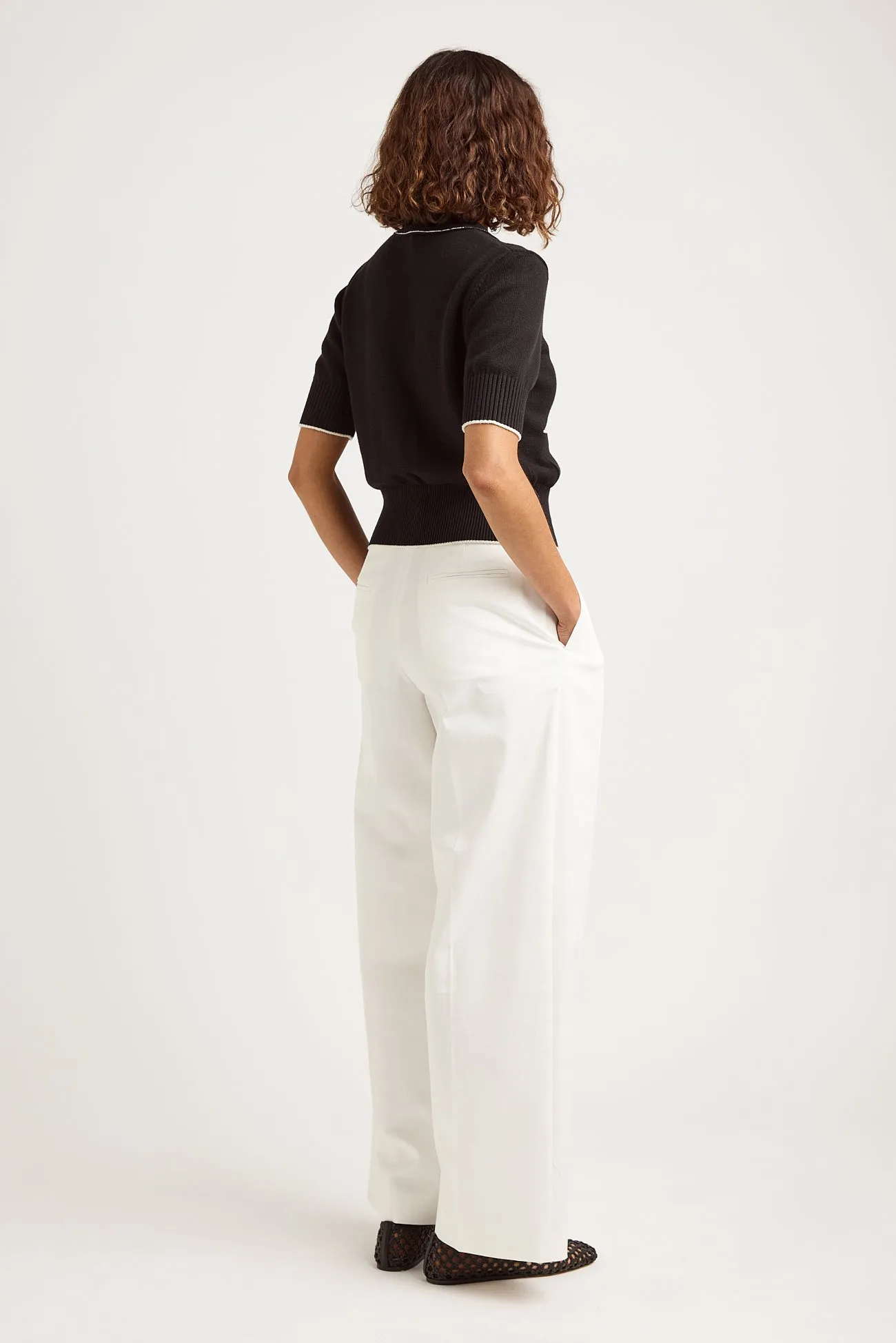 SHORT SLEEVE CARDIGAN