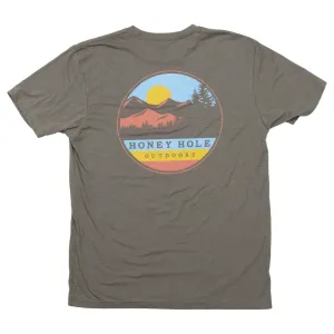 SHORT SLEEVE - CIRCLE MTN SHIRT - WARM GREY