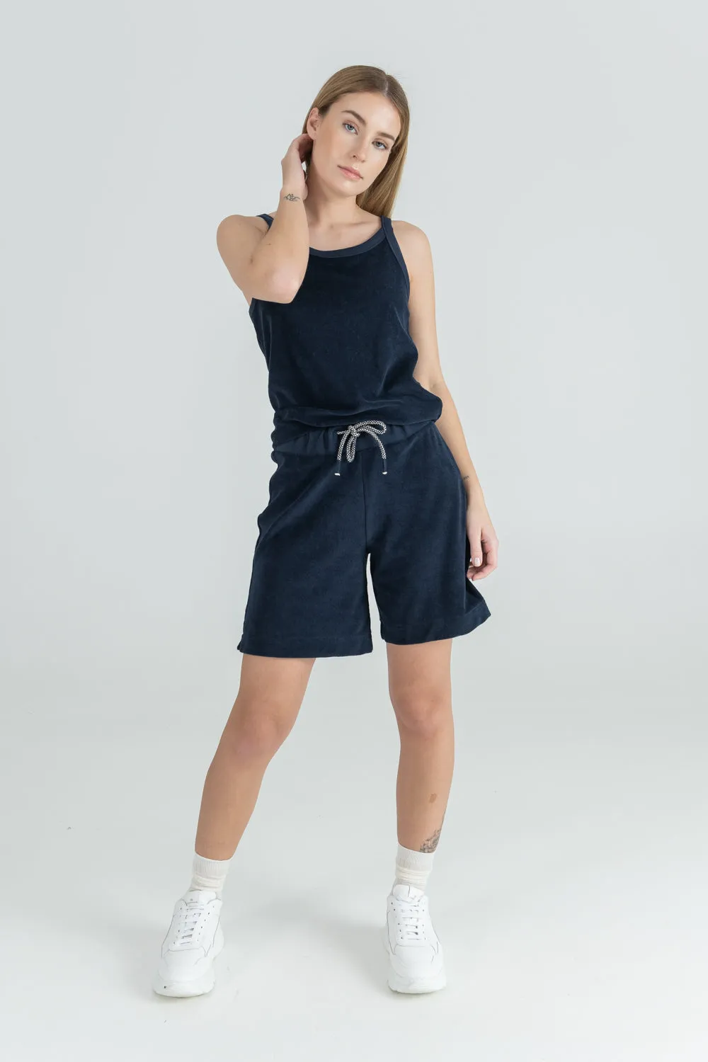 Shorts Cotton Navy
