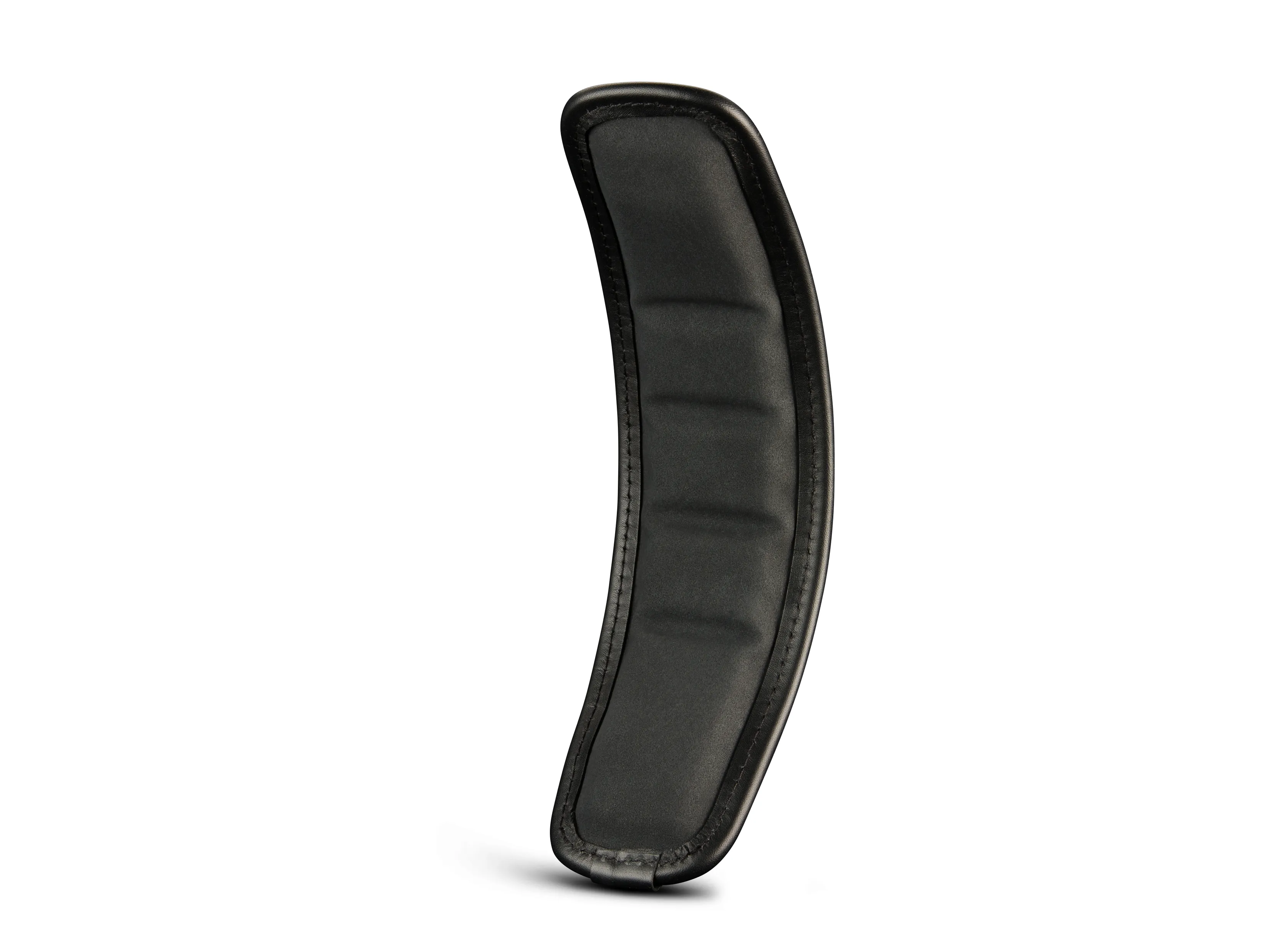 Shoulder Pads - SP40 (Black Leather / Antique Studs)