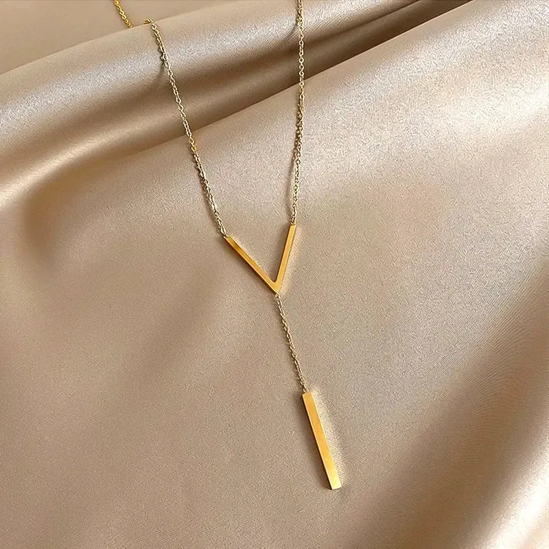 SHP V-shaped Long Sexy Necklace