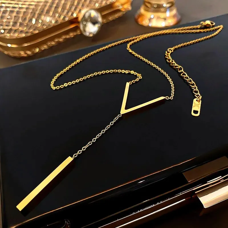 SHP V-shaped Long Sexy Necklace