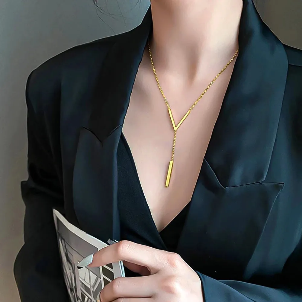 SHP V-shaped Long Sexy Necklace