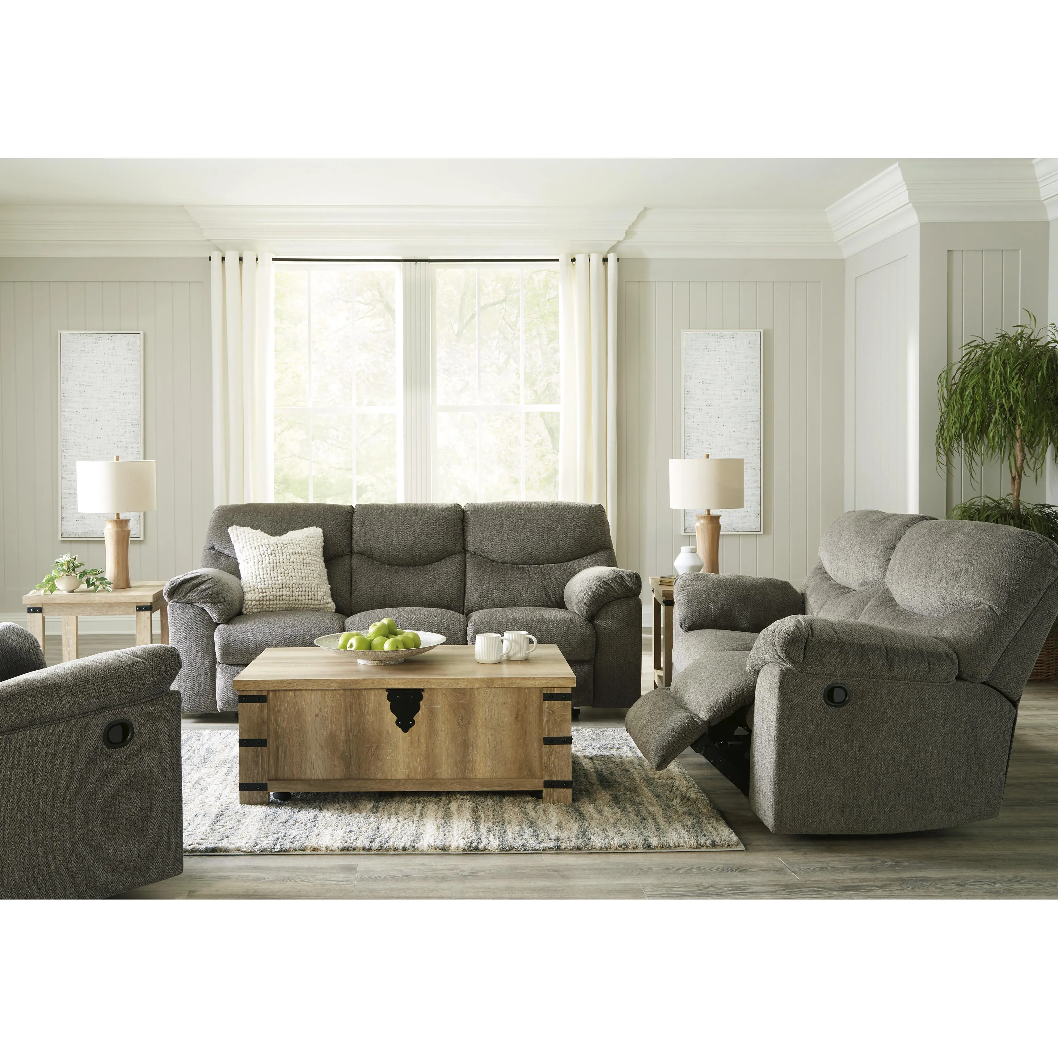Signature Design by Ashley Alphons Rocker Fabric Recliner 2820125C