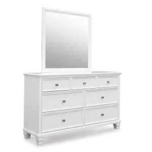Signature Design by Ashley Fortman 7-Drawer Dresser with Mirror B680-31/B680-36