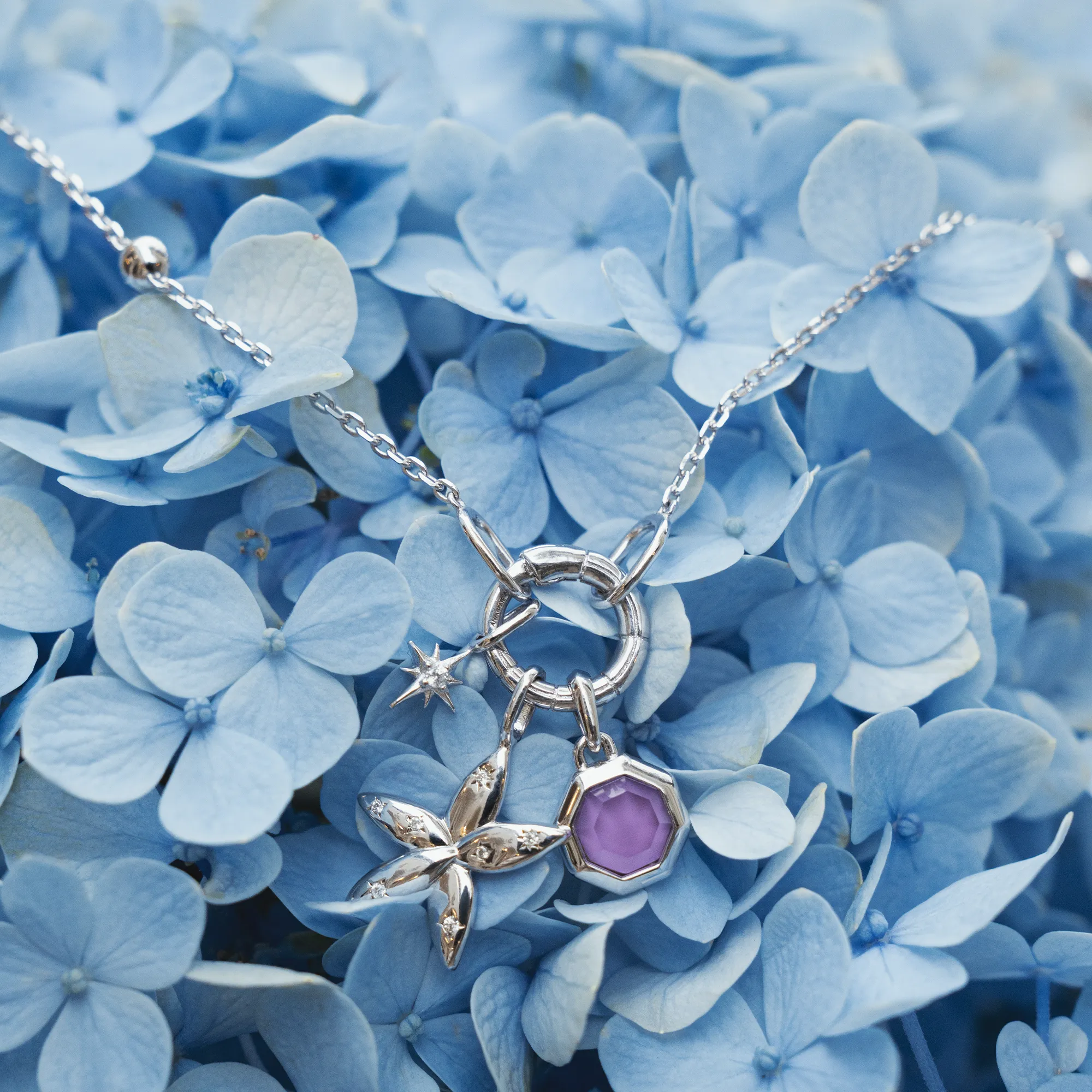 Silver Star Charm