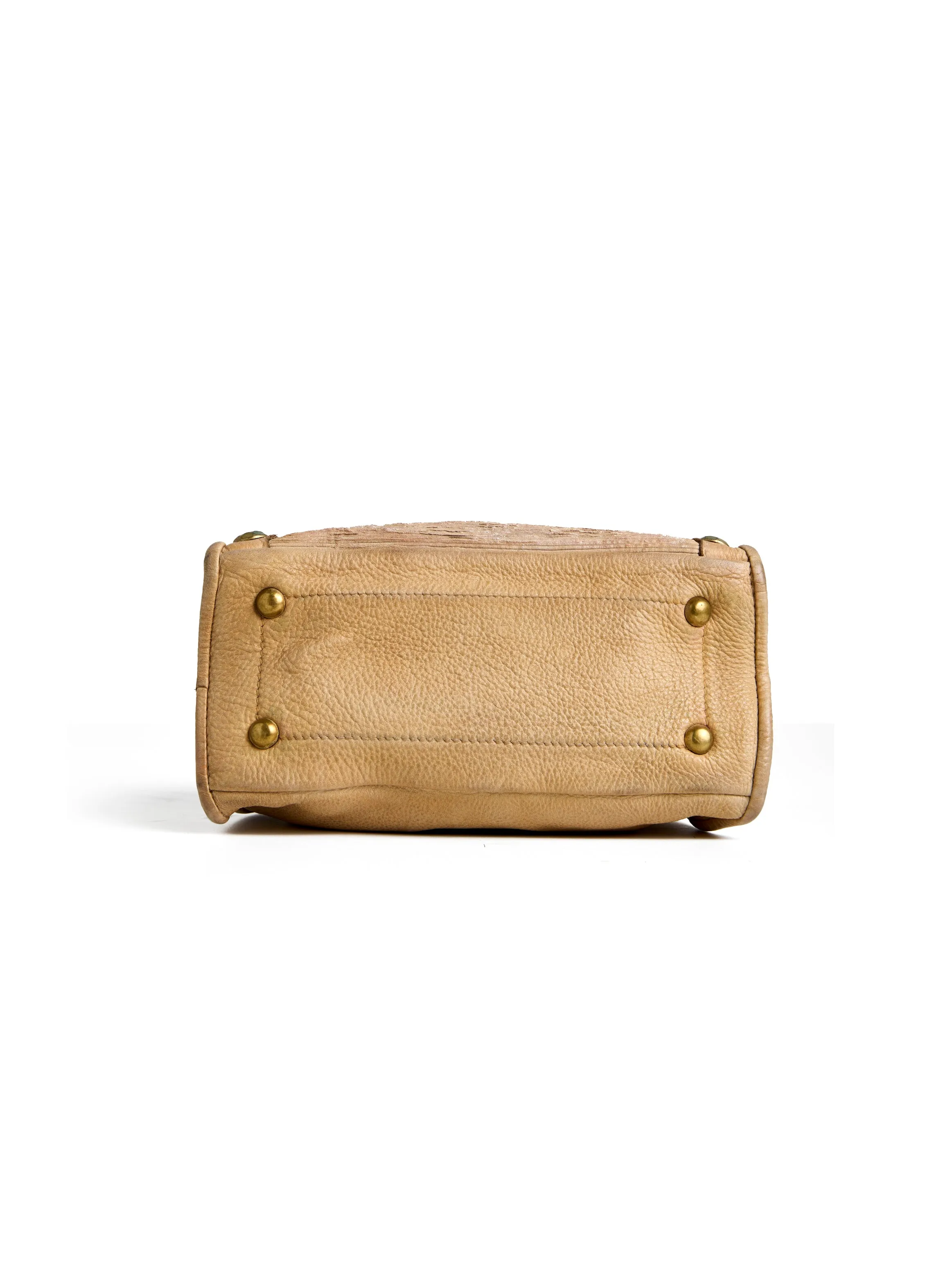 SILVIA: Brown Womens Real Leather Bucket Bag by Art N Vintage