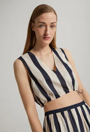 Sim Top in Off White / Oiled