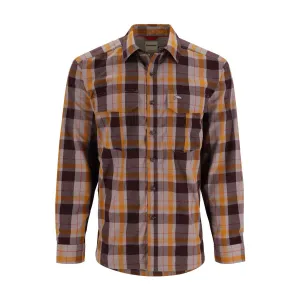 Simms Coldweather Shirt | Logan Dolomite Plaid