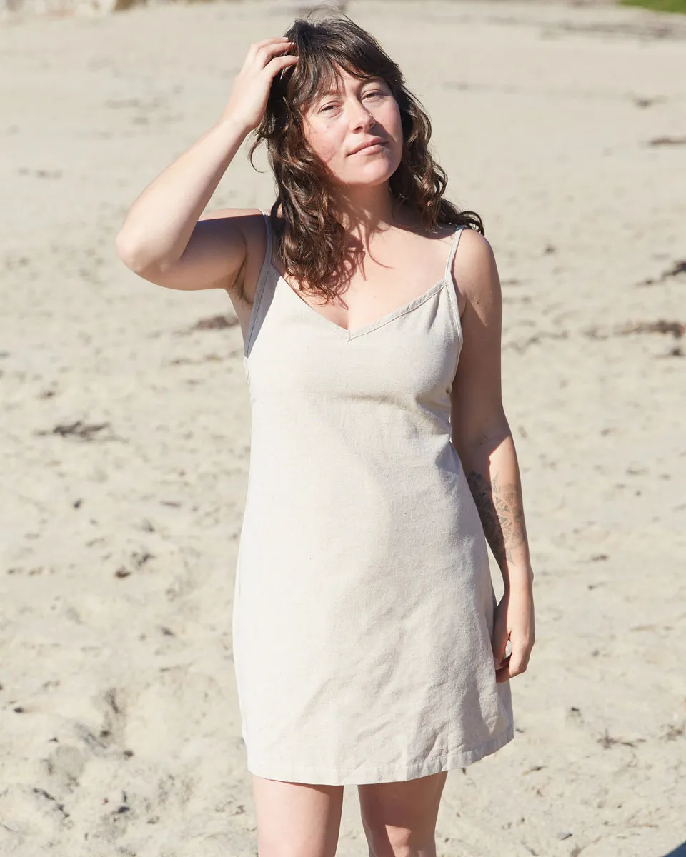 Simple Cotton Mini Dress