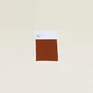Simple Linen Swatch - Terracotta
