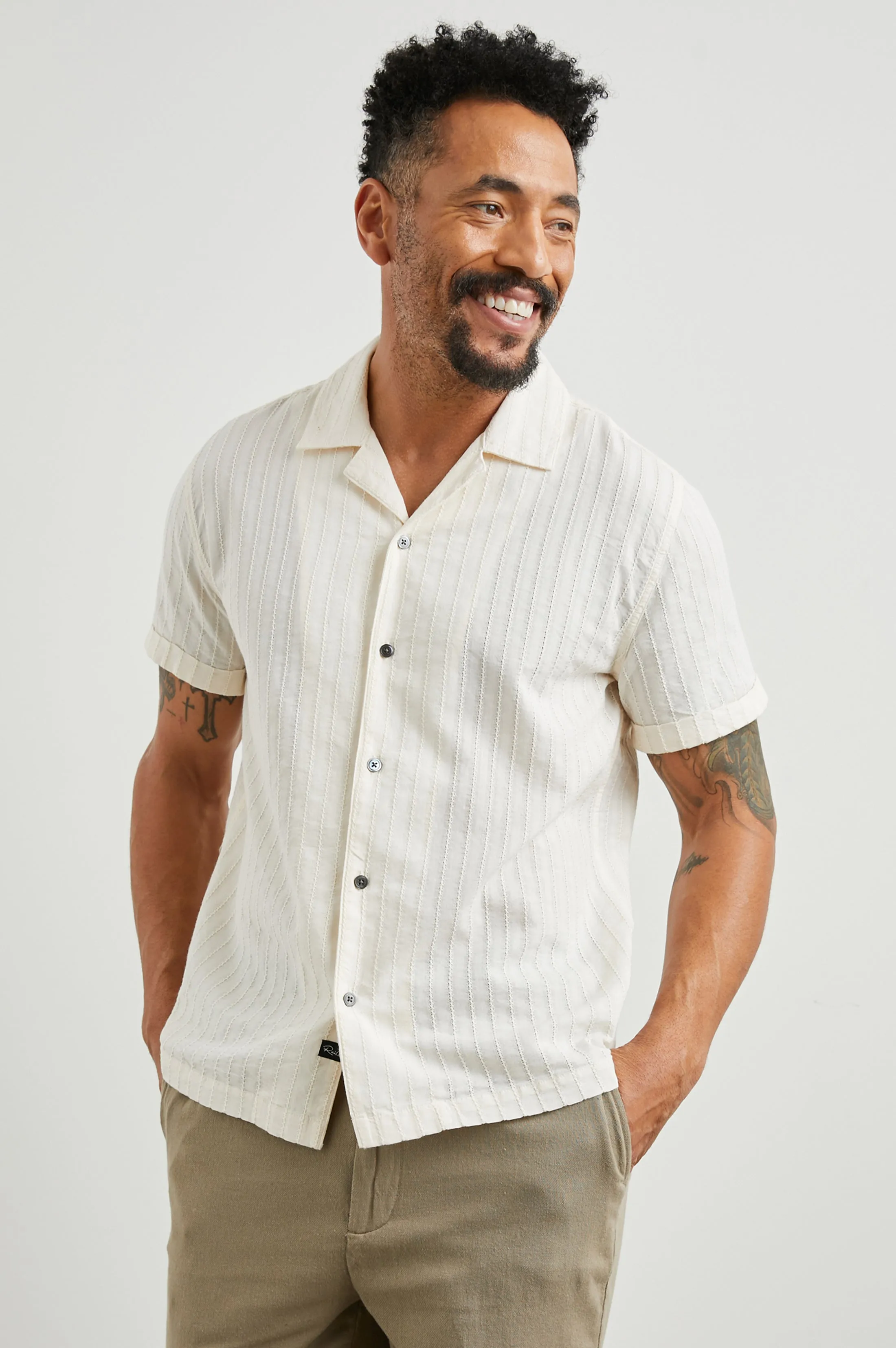 SINCLAIR SHIRT - BONE