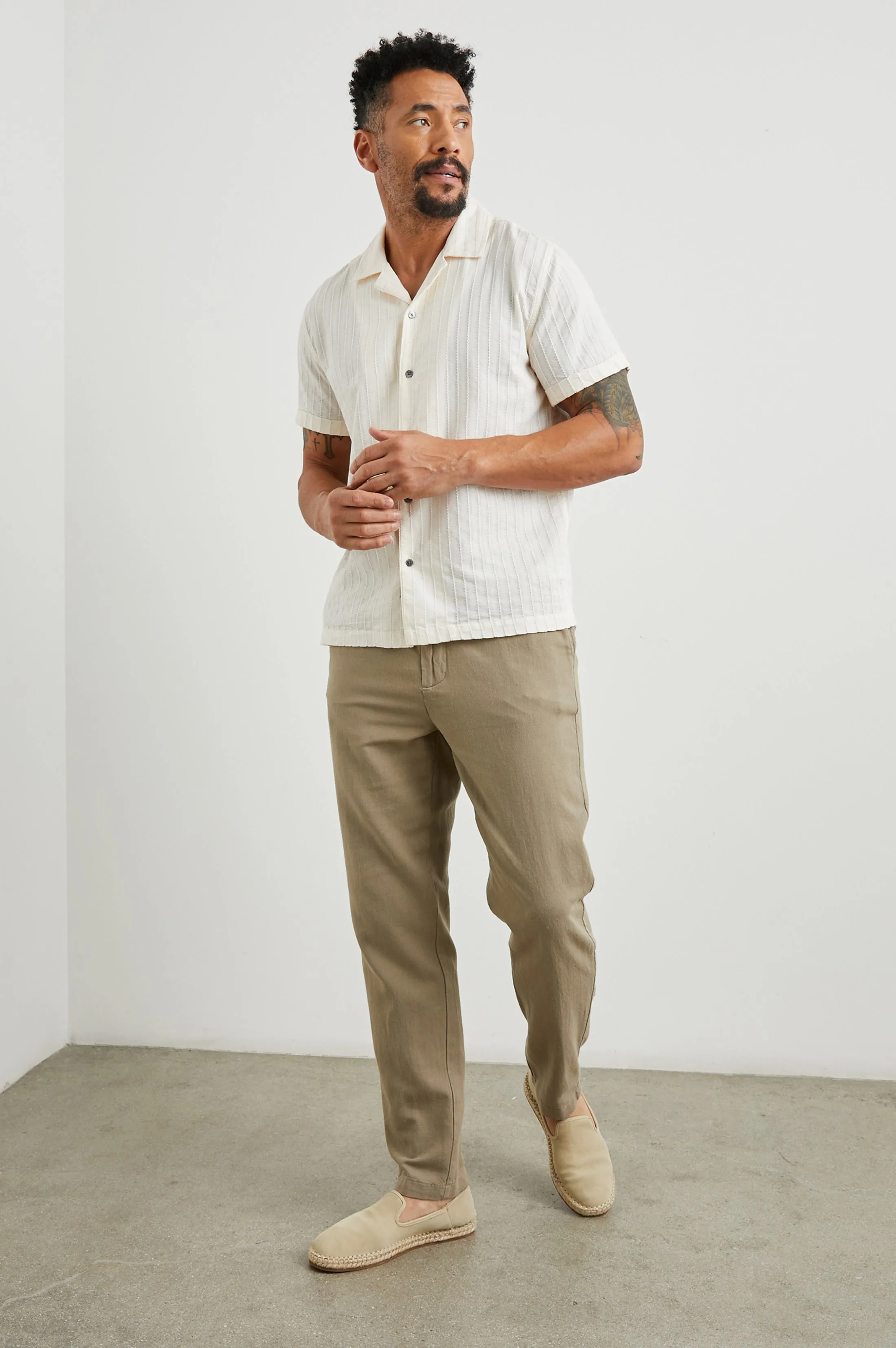 SINCLAIR SHIRT - BONE