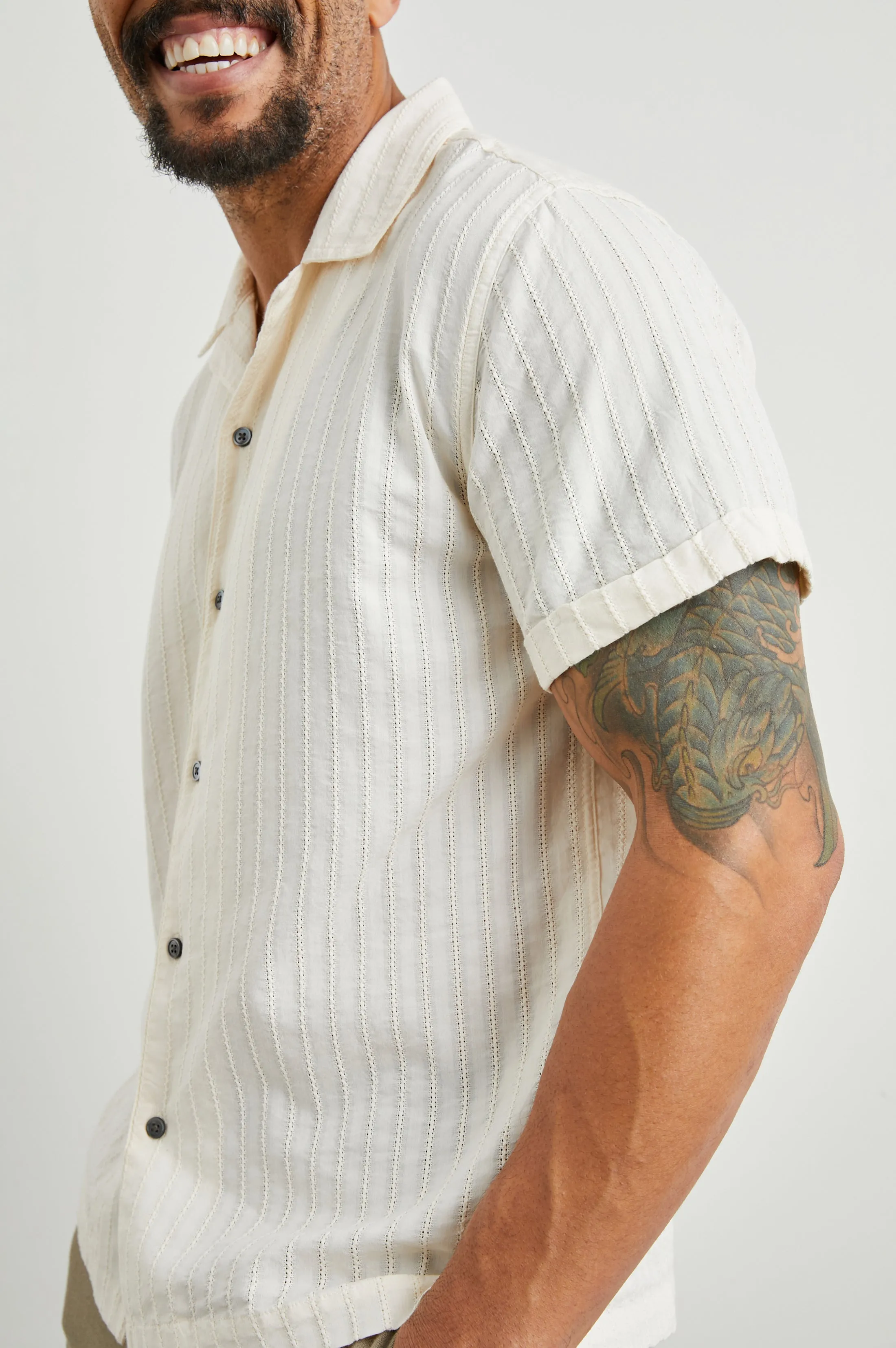 SINCLAIR SHIRT - BONE