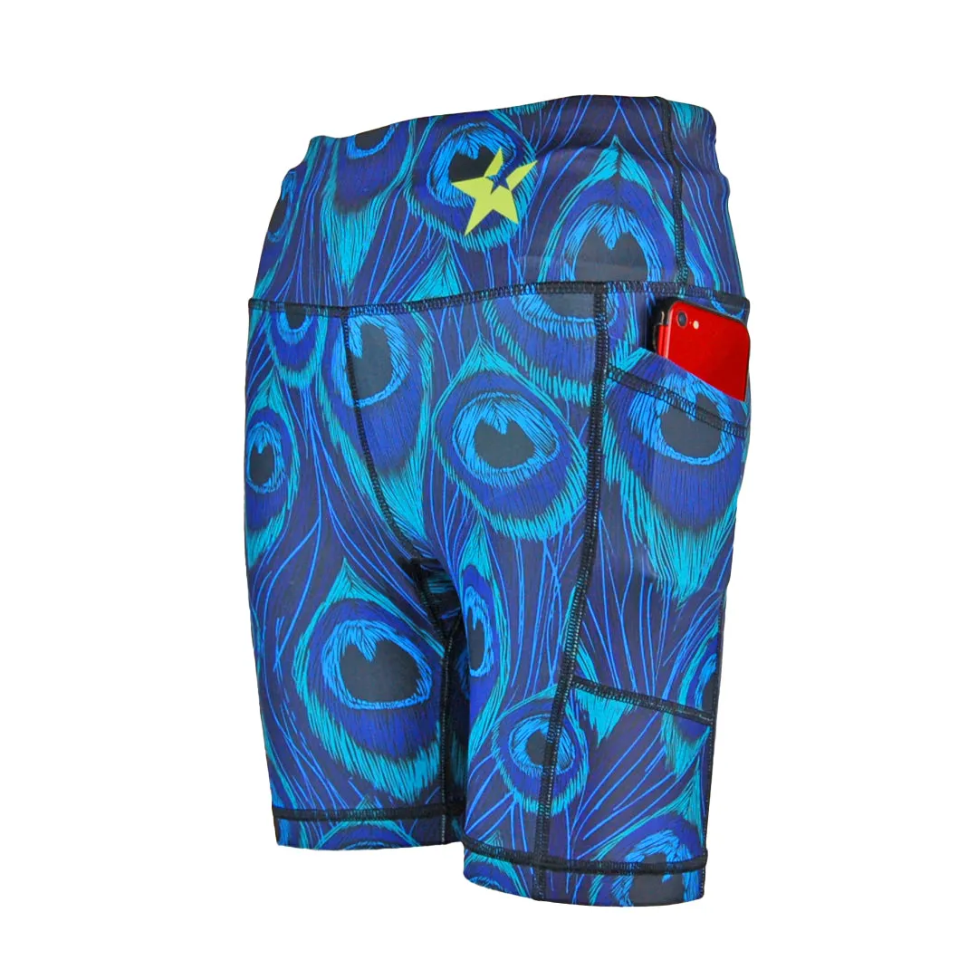 Single Layer Shorts | Blue Peacock
