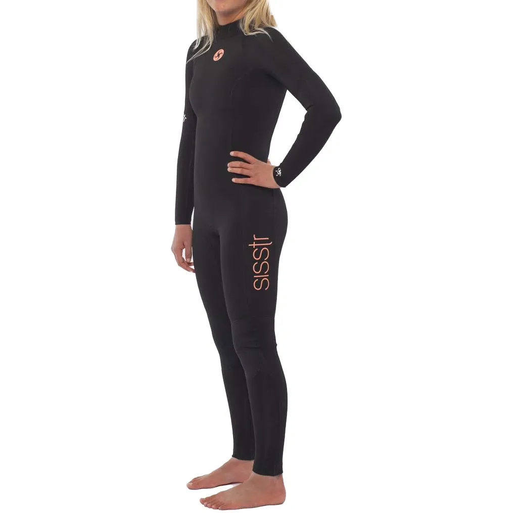 Sisstrevolution Women's Seven Seas 4/3 Back Zip Wetsuit