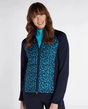 SIZE 10 - GREEN LAMB Maggie Padded Jacket 952 Flake/Navy