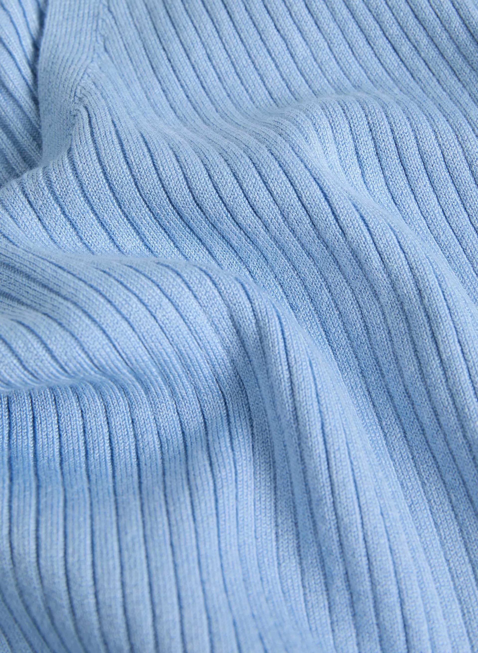 Sleeveless Ribbed Knit Top