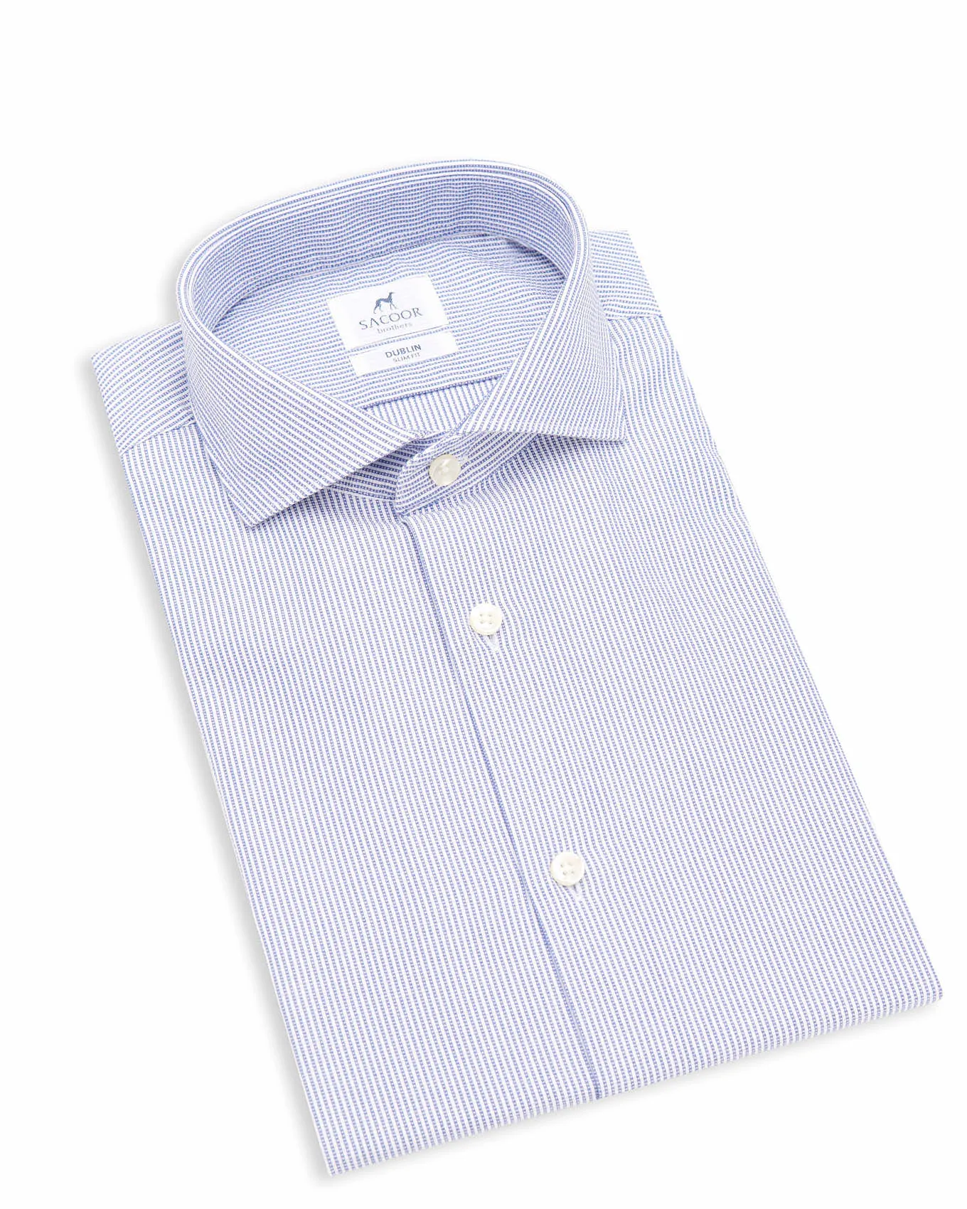 Slim fit dobby formal shirt