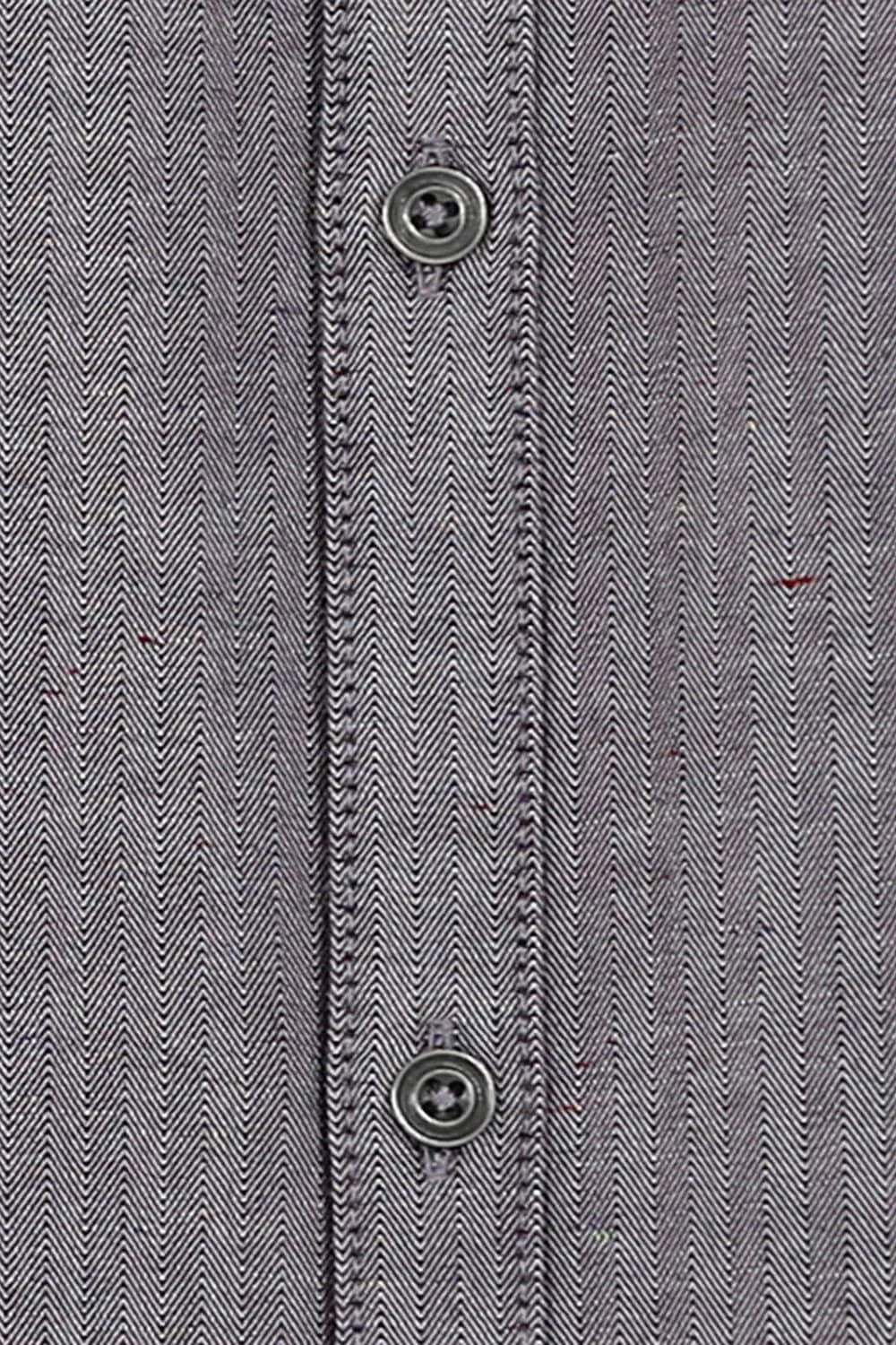 Slim Fit Herringbone Shirt