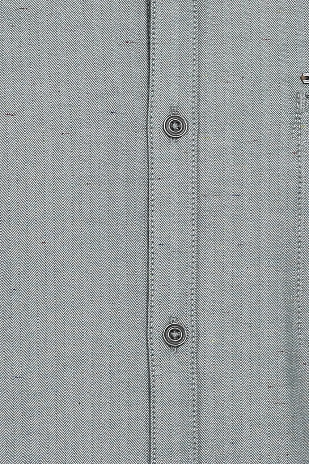 Slim Fit Herringbone Shirt