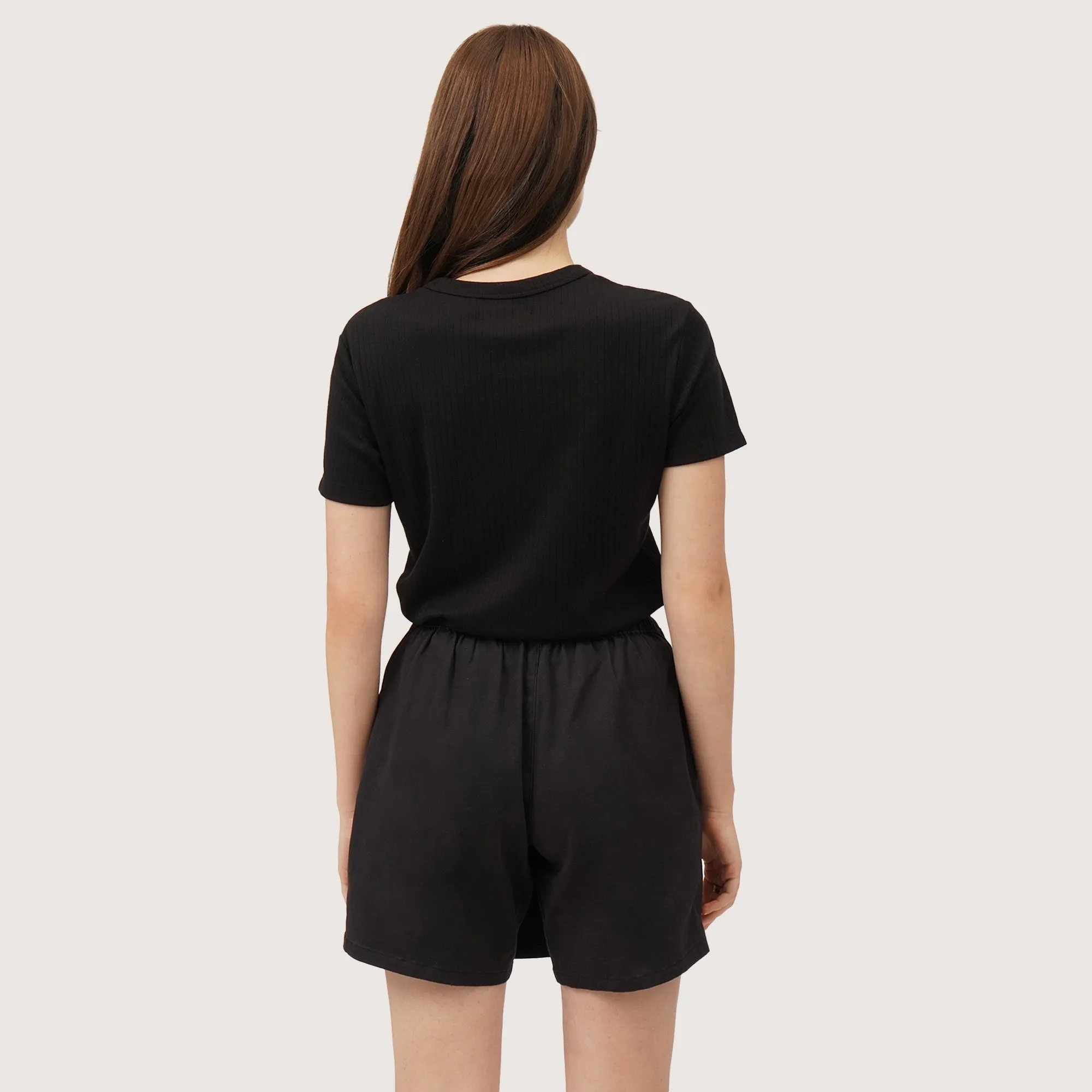 Slim Fit Ribbed T-Shirt