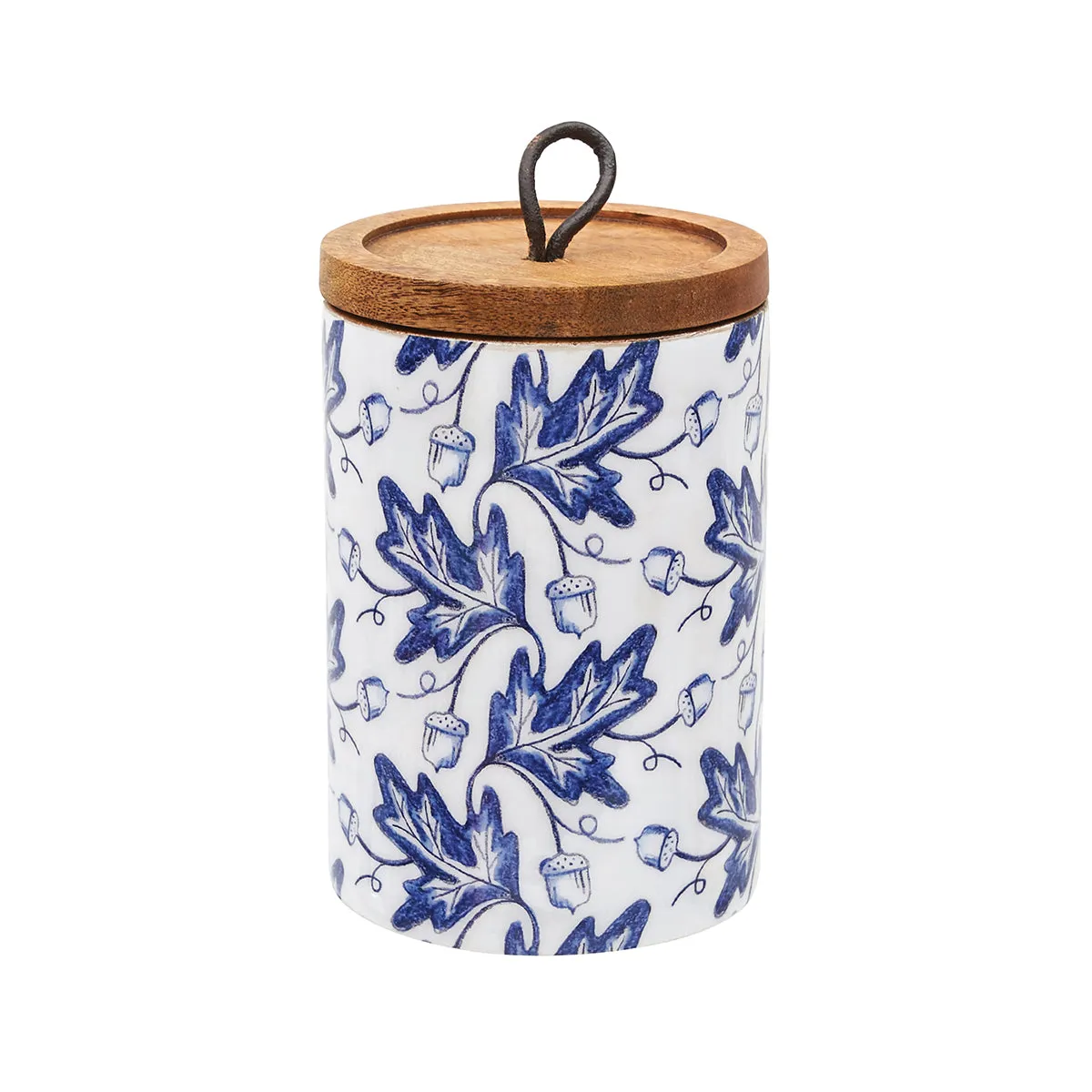 Small Blue Harvest Canister