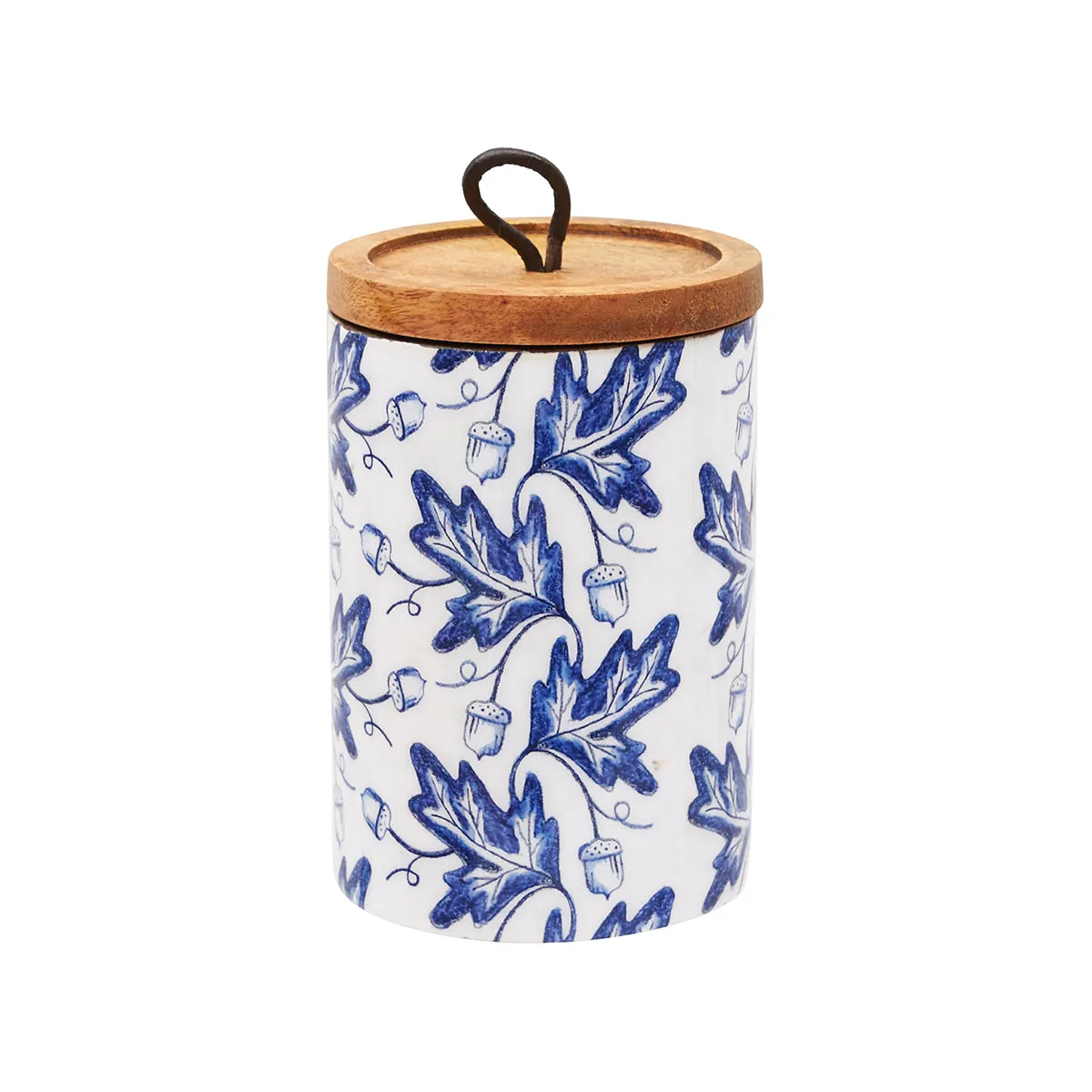 Small Blue Harvest Canister