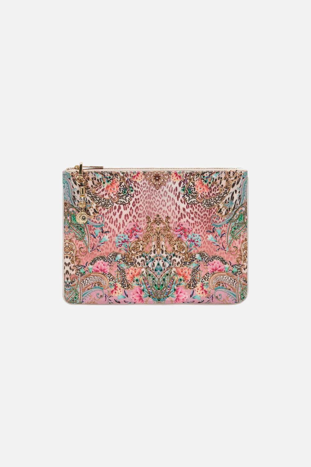 SMALL CANVAS CLUTCH QUEEN ATLANTIS