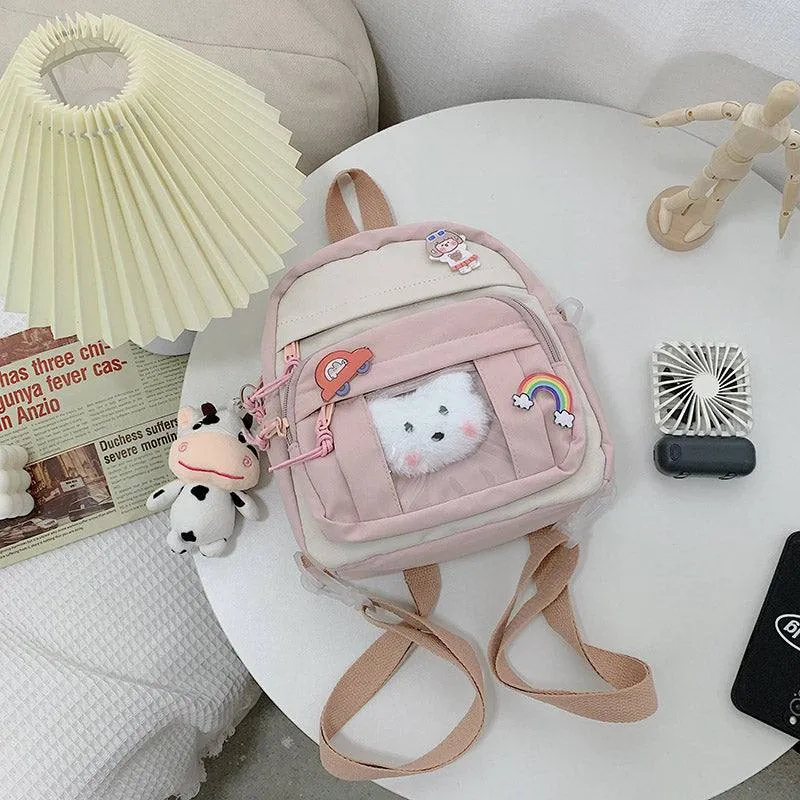 Small Kawaii Backpack - Cat