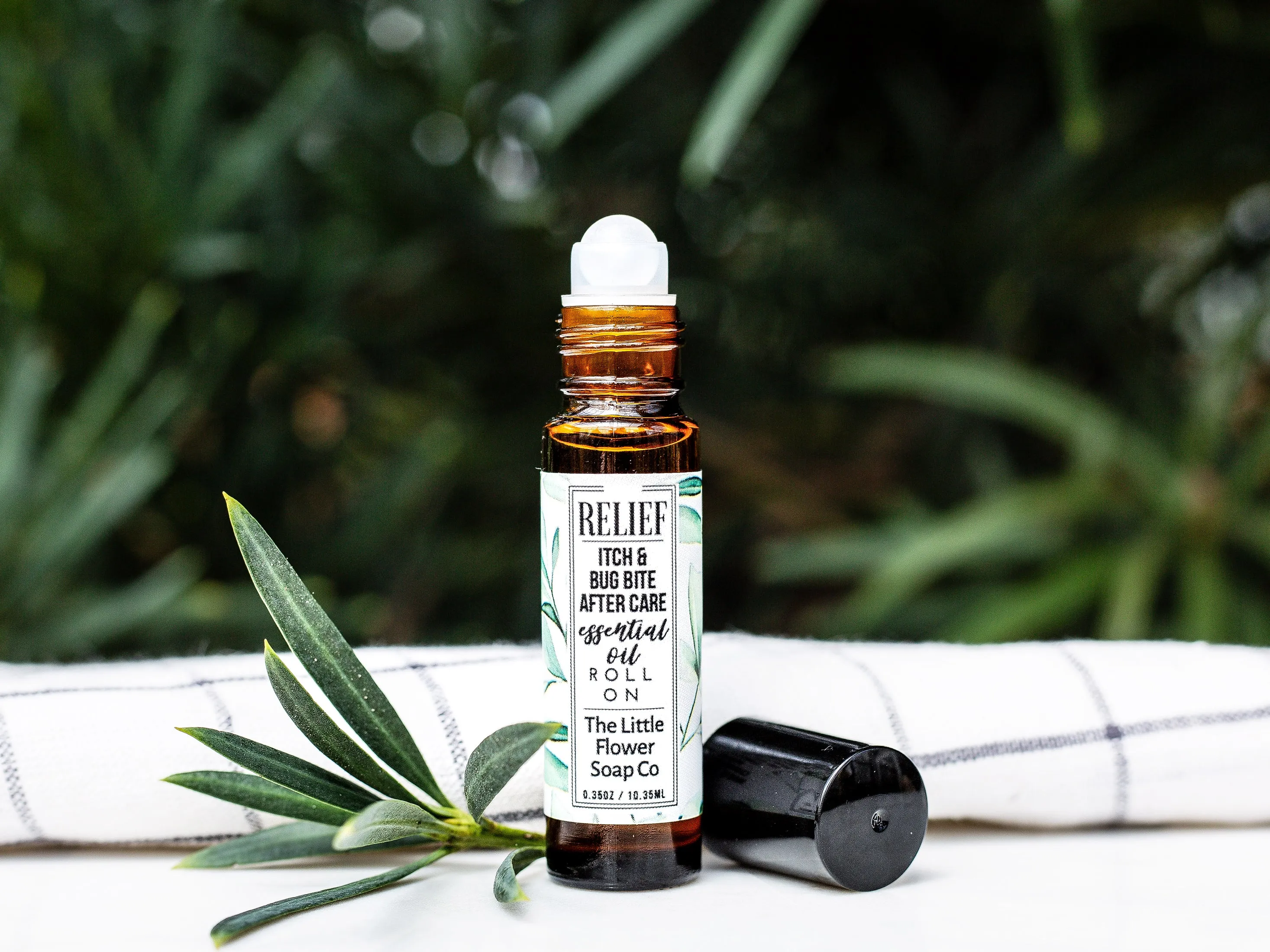 Small Outdoorsy Gift Set -Natural  Bug Spray, Candle and Itch Relief Roll on
