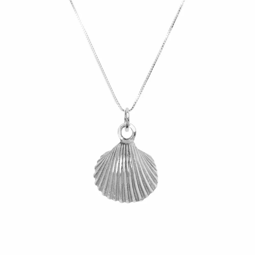 Small Shell Pendant - Silver