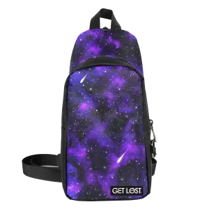 Smell-Proof Premium Convertible Shoulder Bag (TRIPPY GALAXY)