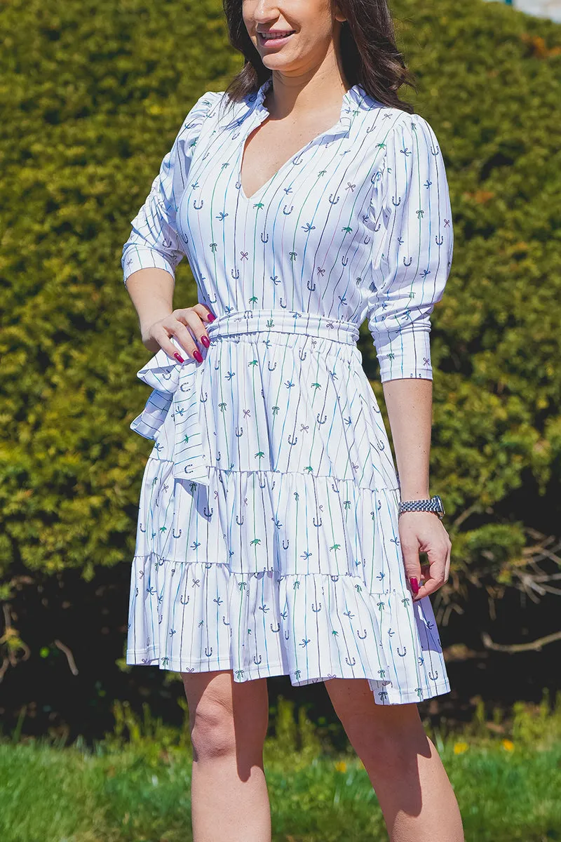 Smith & Quinn Keeneland Women's Lucky Stripe Rosemary Dress