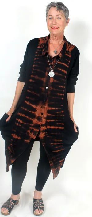 Snapdragon and Twig  Lagenlook Jacket Boho Resort