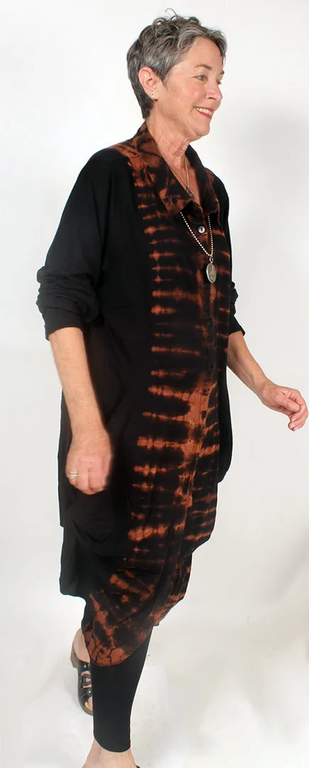 Snapdragon and Twig  Lagenlook Jacket Boho Resort