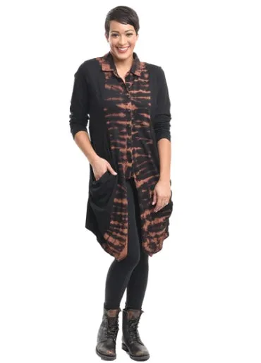 Snapdragon and Twig  Lagenlook Jacket Boho Resort