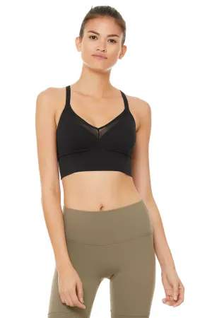 Sneak Long Bra - Black