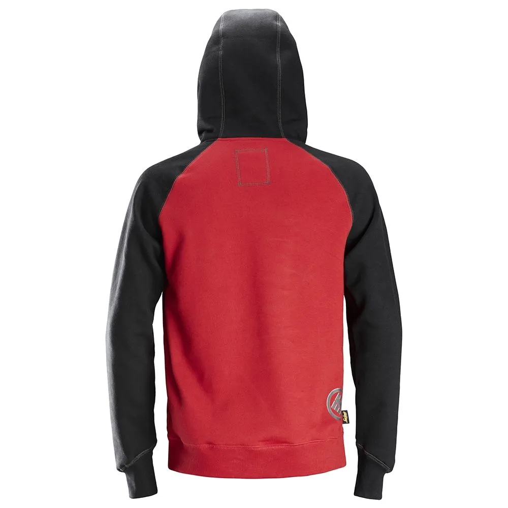 Snickers&#x20;2889&#x20;AllroundWork,&#x20;Logo&#x20;Hoodie&#x20;-&#x20;Chili&#x20;Red