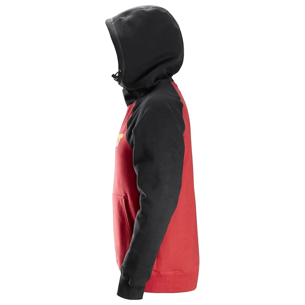 Snickers&#x20;2889&#x20;AllroundWork,&#x20;Logo&#x20;Hoodie&#x20;-&#x20;Chili&#x20;Red