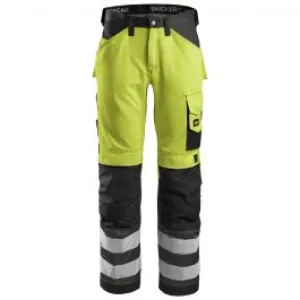 Snickers&#x20;3333&#x20;Work&#x20;Trousers&#x20;High-Vis&#x20;Class&#x20;2&#x20;-&#x20;Yellow&#x2F;Black
