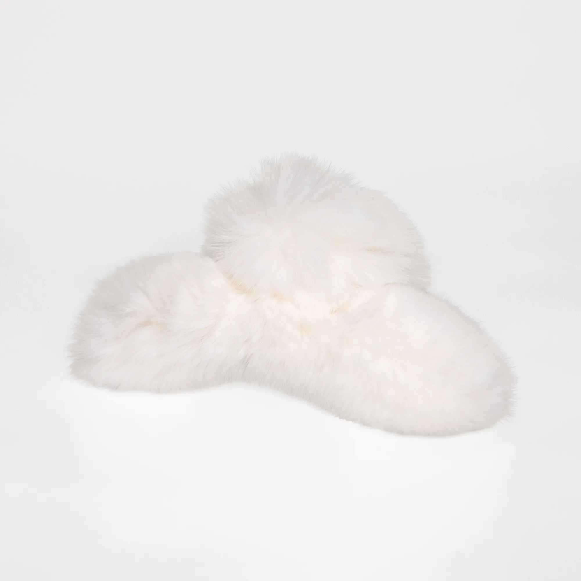 Snow Bunny Claw Clip