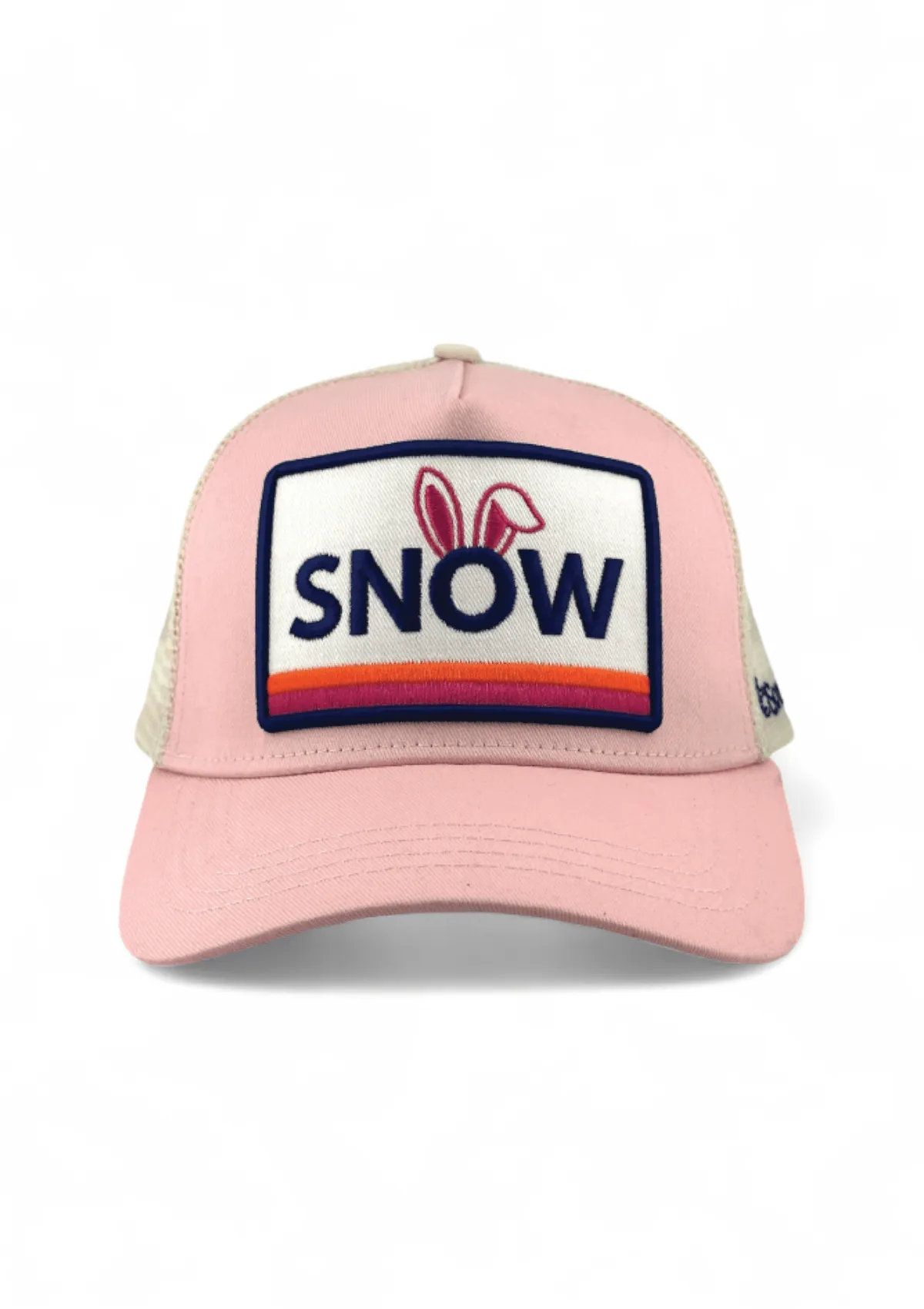 Snow Bunny Trucker Hat - Pink