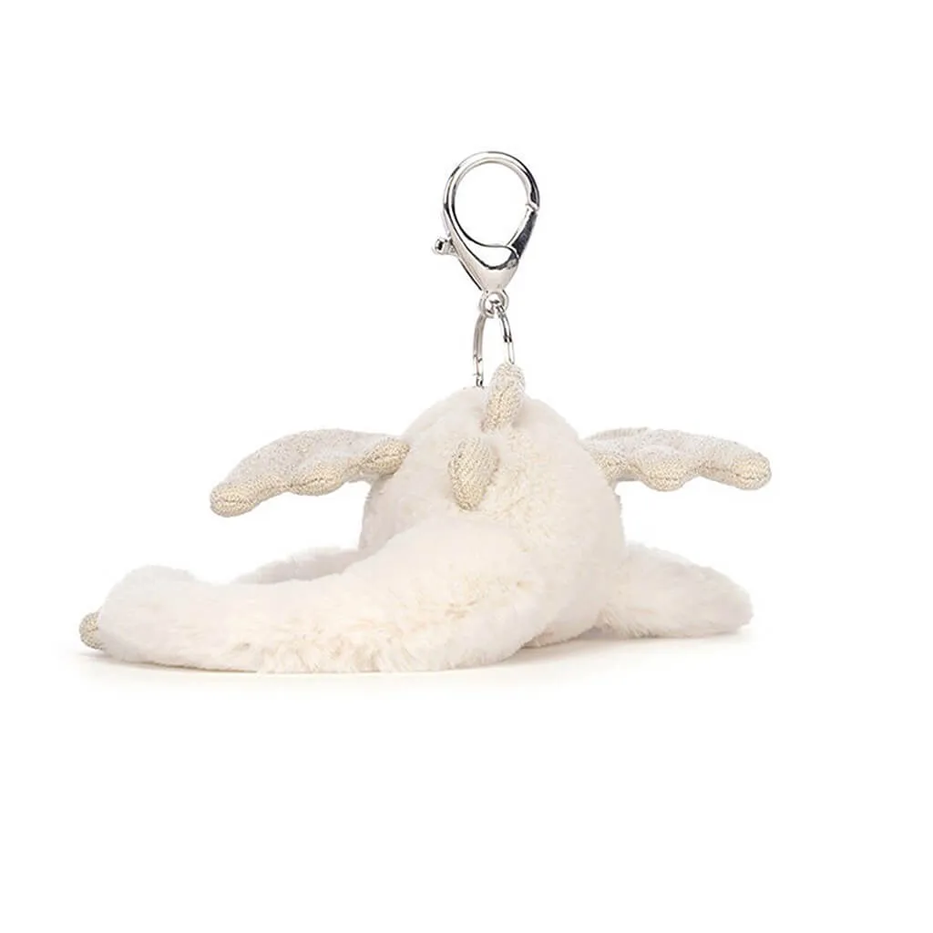 Snow Dragon Bag Charm
