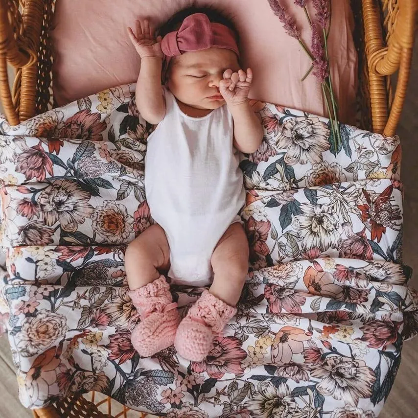 Snuggle Hunny Kids | Organic Muslin Baby Wrap - Australiana