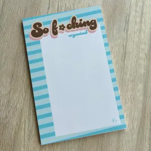 So F*cking Organized - Notepad