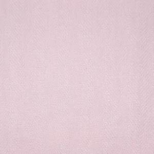 Soft Pink Herringbone 100% Irish Linen
