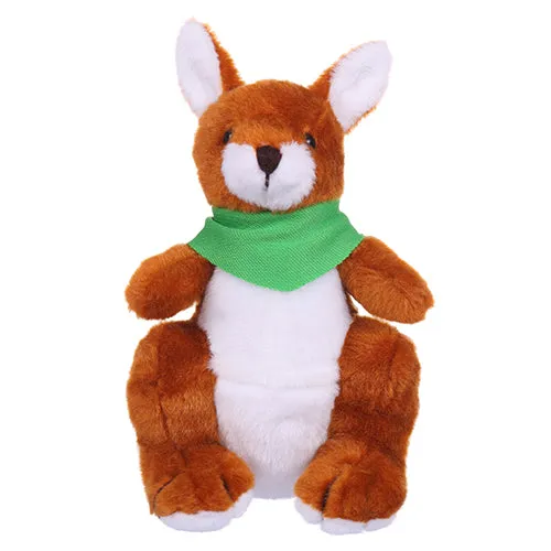 Soft Plush Kangaroo with Bandana