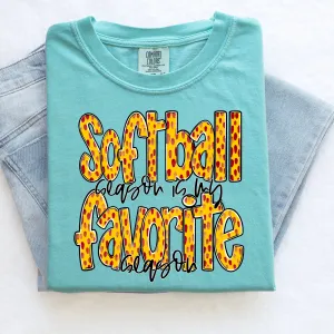 Softball Season Is My Favorite Season Shirt
