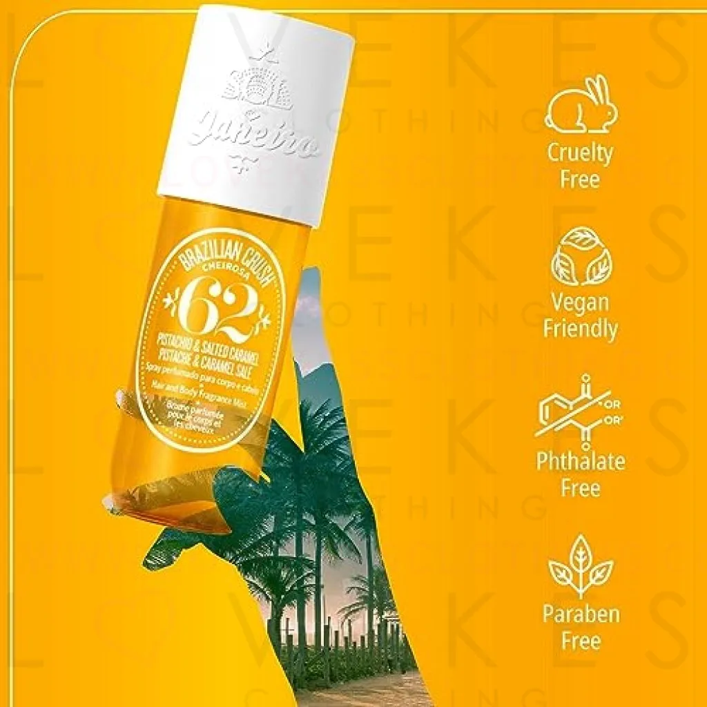 SOL DE JANEIRO Cheirosa ’62 Hair & Body Fragrance Mist 240mL/8.1 fl oz.